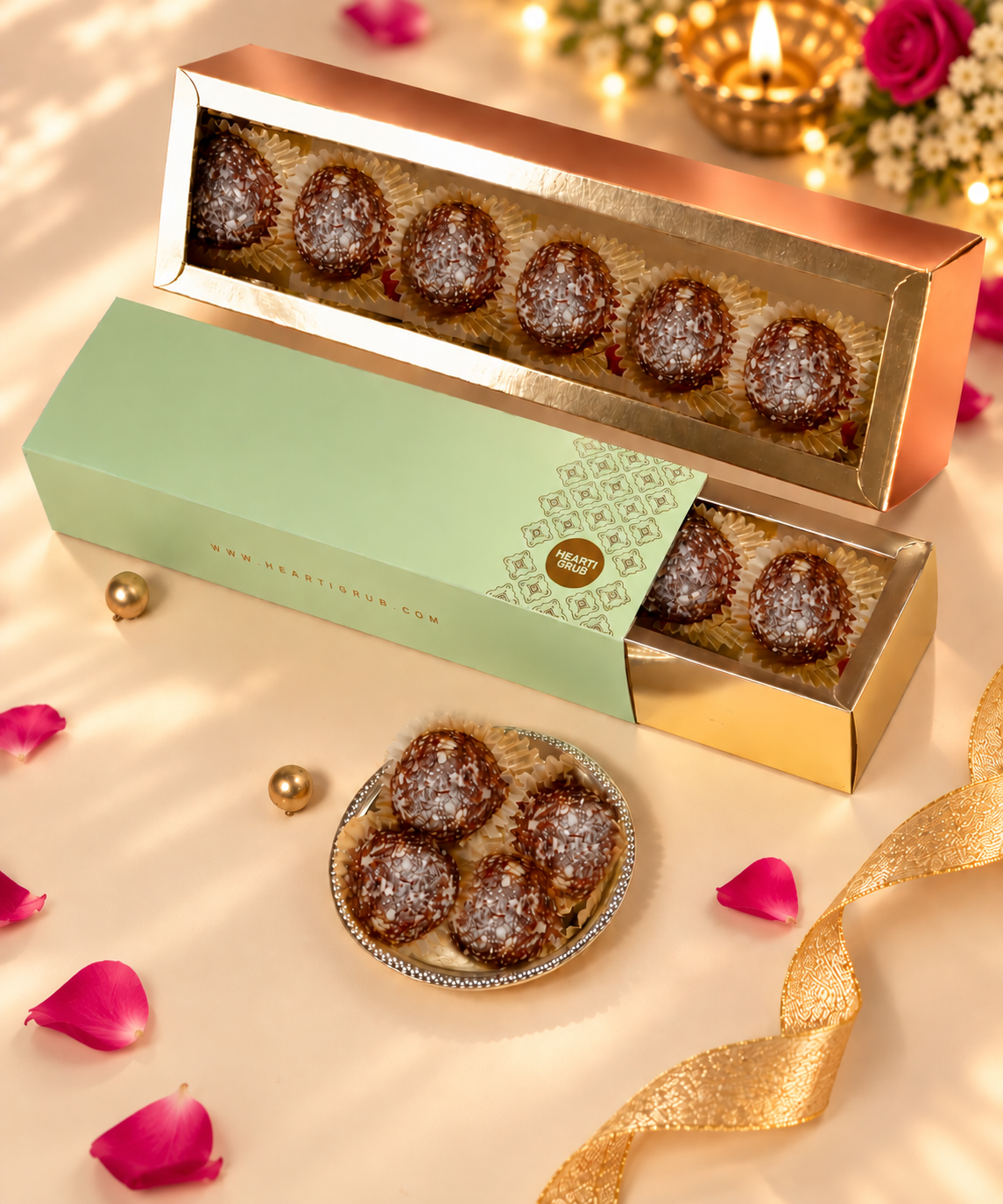 DATES & NUT LADDOOS | PETIT BOX OF 6