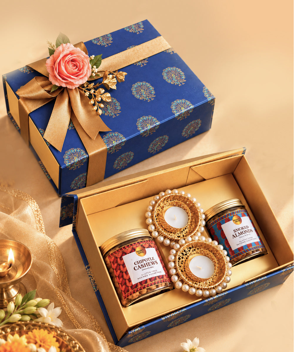 PEACOCK HAMPER 1 | THOUGHTFUL DIWALI GIFTS