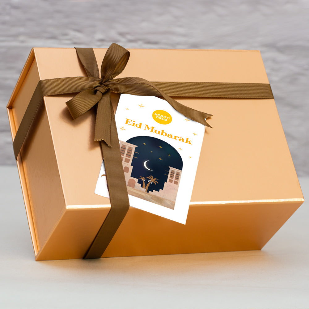 Eid Gift. Ramadan Gourmet Gifts. Gift Hampers and baskets. Corporate Gifting. Vegan. GF. Keto. Delivery throughout UAE. HeartiGrub