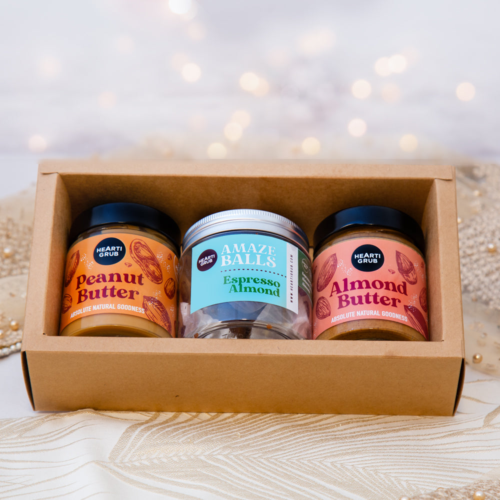 Eid Gourmet Gifts. Gift Hampers and baskets. Corporate Gifting. Vegan. GF. Keto. Delivery throughout UAE. HeartiGrub