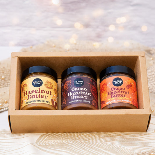 Eid Gift Collection. HeartiGrub. Mad ein UAE. Nut Butters Gifts