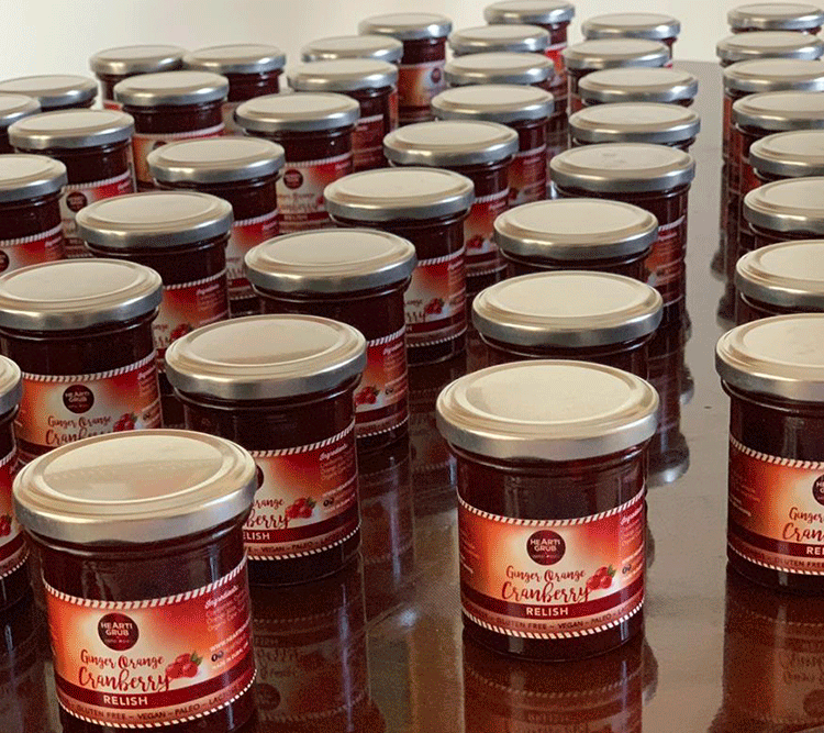 ИМБИРНО-АПЕЛЬСИН-КЛЮКВЕННЫЙ РЕЛИШ