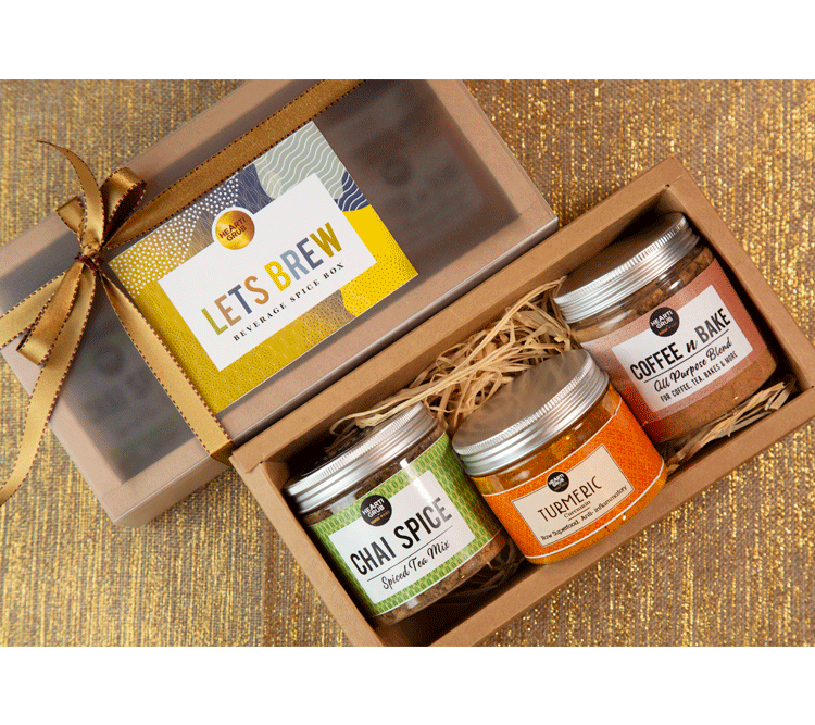 LET'S BREW Wellness Beverage Spice Box