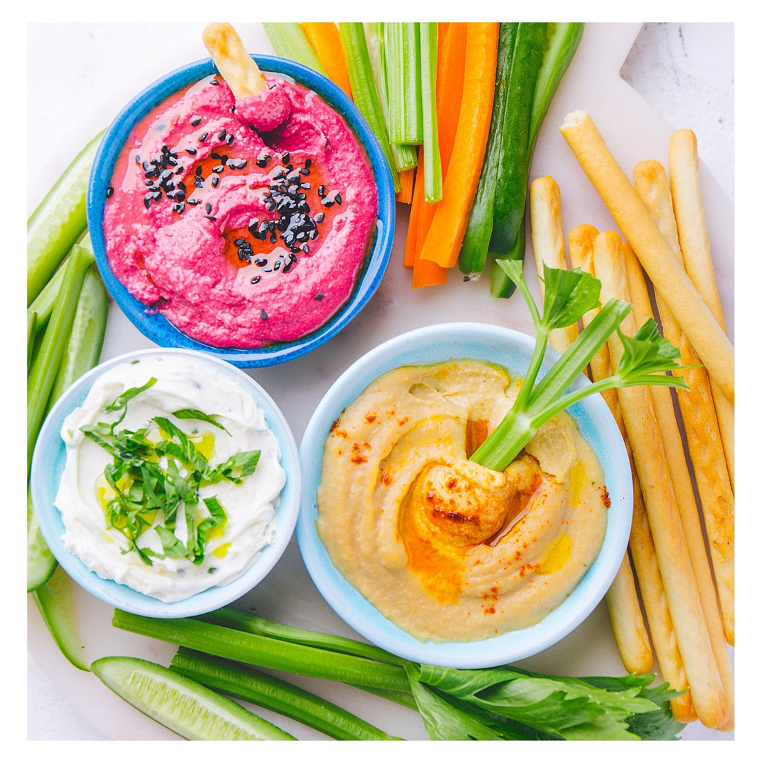 Creamy Beetroot Hummus