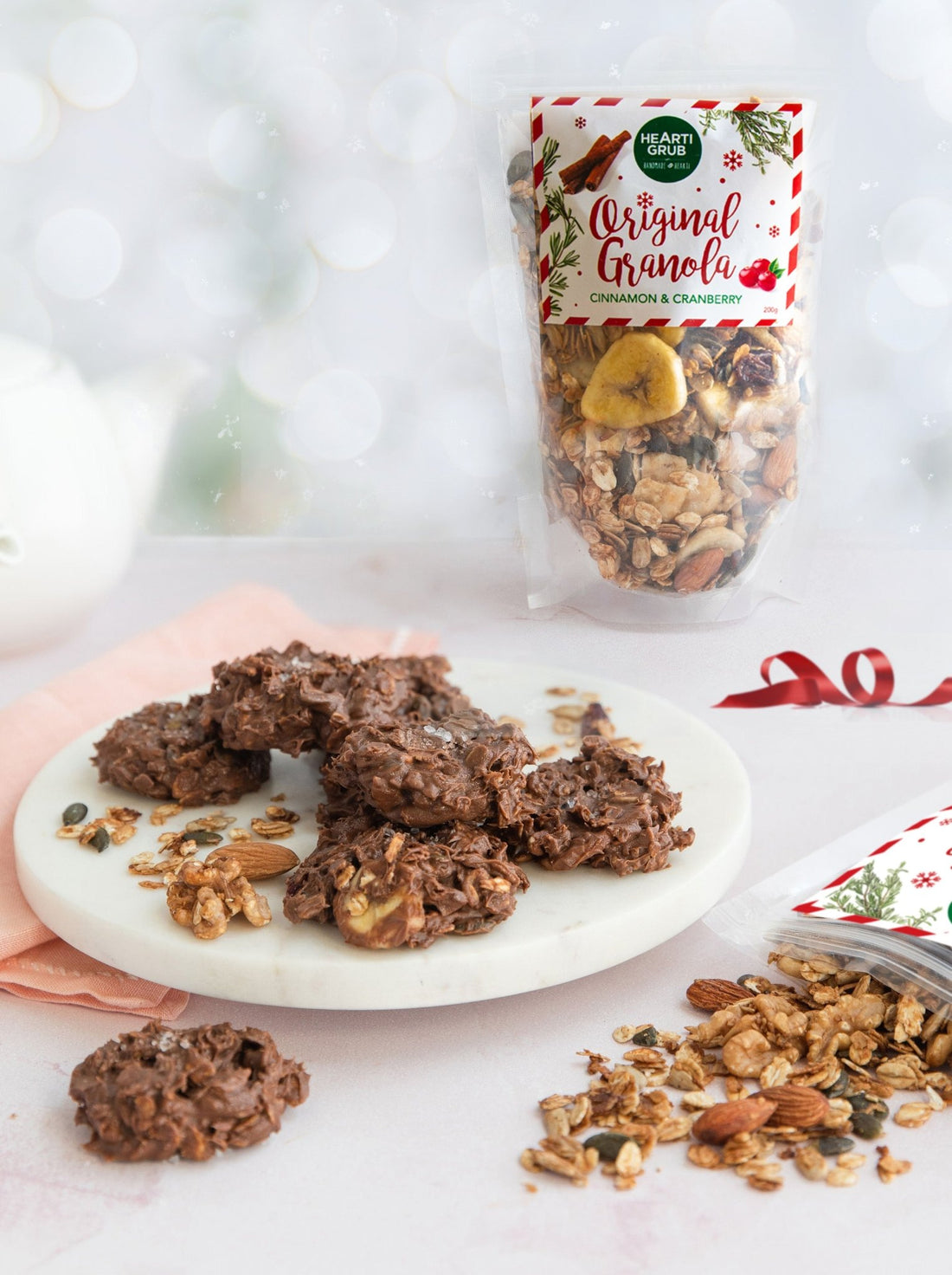 Dark Chocolate Granola Clusters