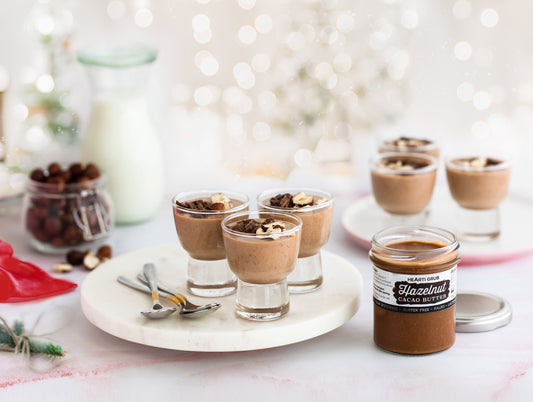 Hazelnut & Coconut Pudding | HOLIDAY RECIPES BY HEARTIGRUB