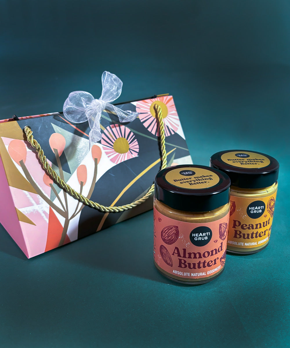 Nut Butters. Vegan. Gluten Free. Diwali Gifting. Budget friendly gifts. UAE HeartiGrub