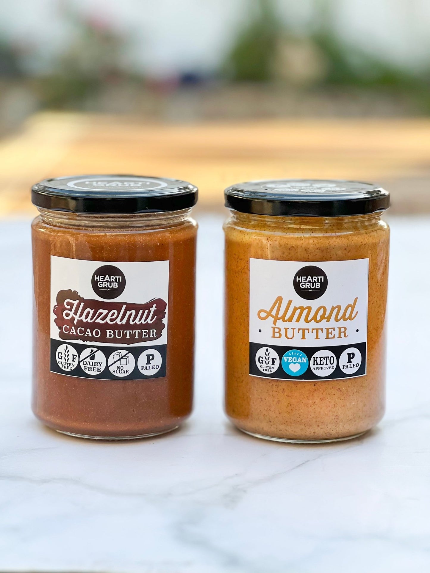 CACAO HAZELNUT & ALMOND BUTTER BUNDLE 500g