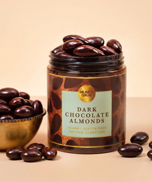 DARK CHOCOLATE ALMONDS
