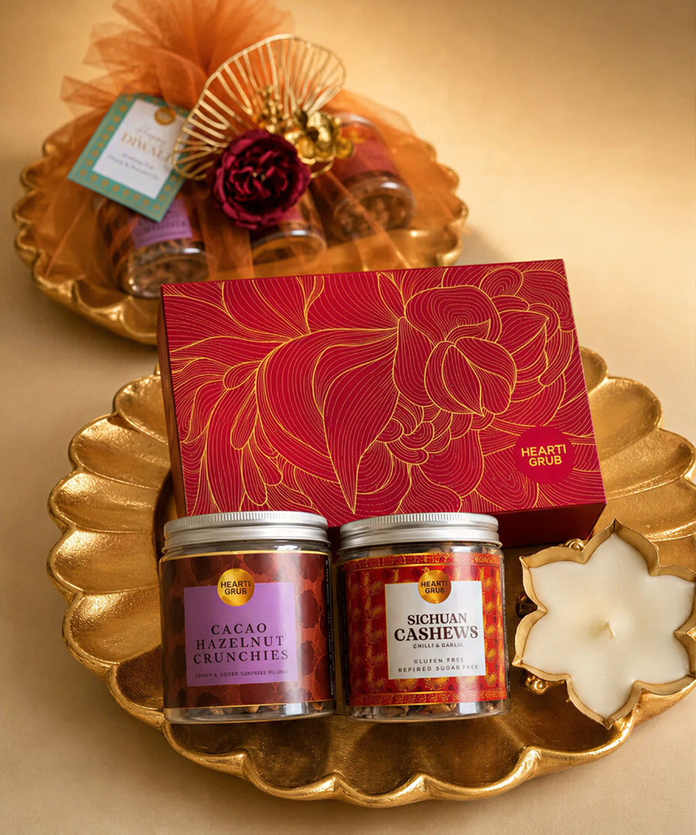 GILDED LEAF MAROON PLATTER
