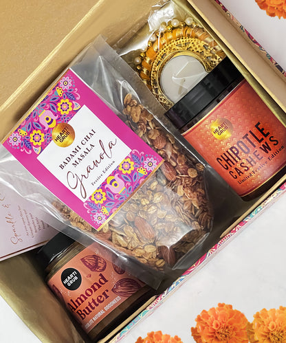 Bespoke Diwali gift. Thoughtful gifts. No Nasties. Clean Ingredients. UAE. Dubai. Abu Dhabi. Sharjah. Delivery throughout UAE. Gift Hampers. Nuts