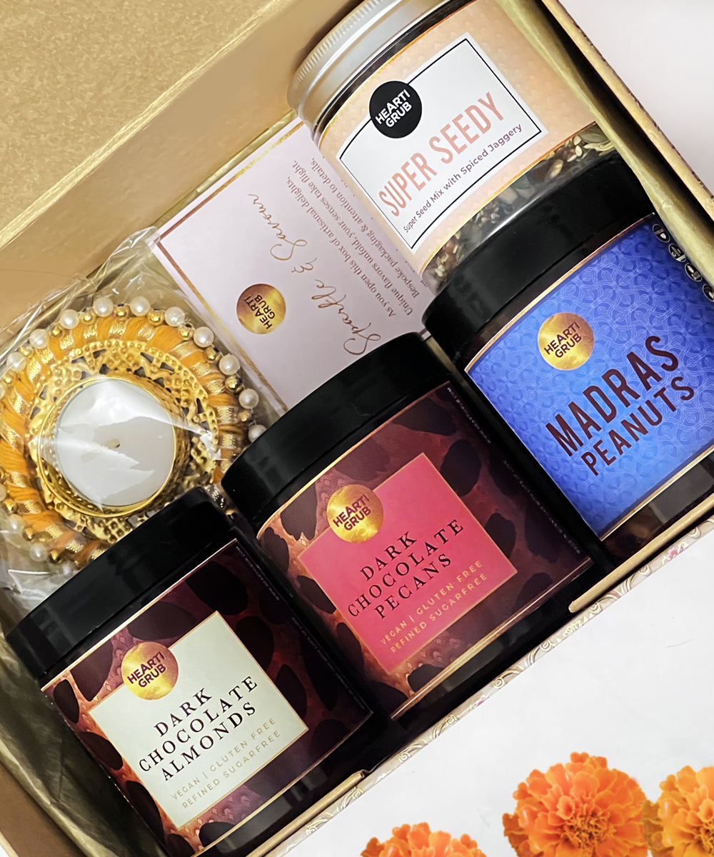 Bespoke Diwali gift. Thoughtful gifts. No Nasties. Clean Ingredients. UAE. Dubai. Abu Dhabi. Sharjah. Delivery throughout UAE. Gift Hampers