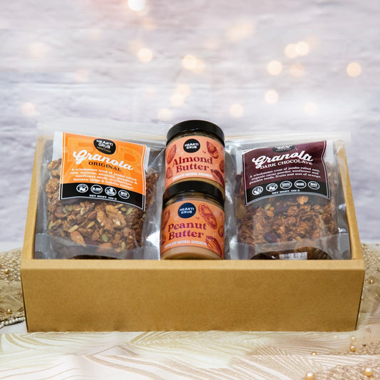 Ramadan Gourmet Gifts. Gift Hampers and baskets. Corporate Gifting. Vegan. GF. Keto. Delivery throughout UAE. HeartiGrub