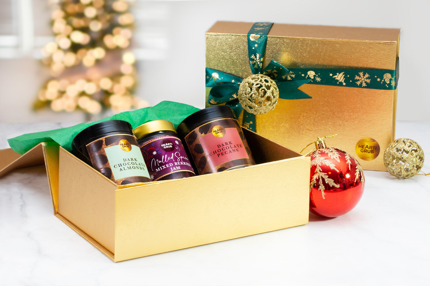 Chrsitmas Gifts. Holiday Gifts. Made in UAE. Gourmet Gifting. HeartiGrub. Nut Butters. Home Delivery. Jams.