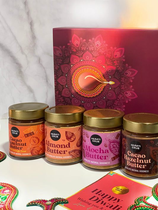 CORPORATE GIFT. DIWALI MITHAI. HEARTI GRUB GIFT BOXES. GOURMET GIFTS. UAE. DUBAI. ABU DHBAI. SHARJAH. AJMAN. JUMEIRAH. VEGAN. NUTS. NUT BUTTERS. KETO. PALEO. VEGAN. WE DELIVER ITHROUGHPUT UAE. GIFT DELIVERY TO UAE